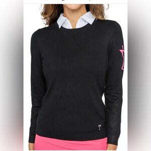 Golftini Black Martini Crewneck Sweater
